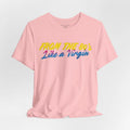 80's Music Like a Virgin Pop Cult Women's Funny T-Shirt - Pink - 3XL amandafashionnyc