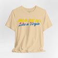 80's Music Like a Virgin Pop Cult Women's Funny T-Shirt - Soft Cream - S solert